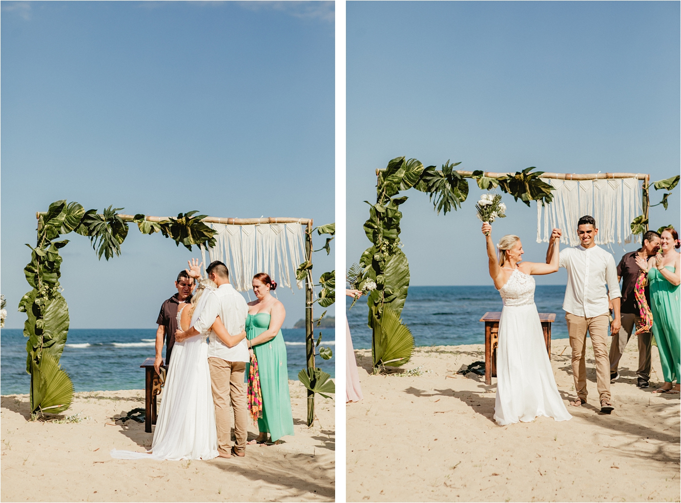 A Costa Rican Beach Wedding  |  Punta Uva, Costa Rica