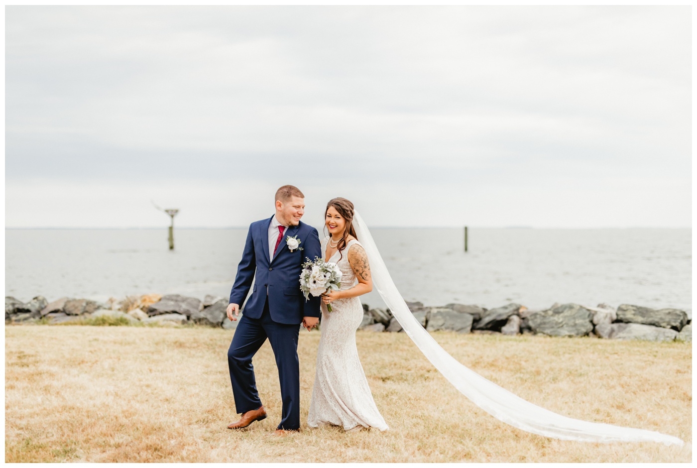 A Fall Wedding on the Chesapeake Bay